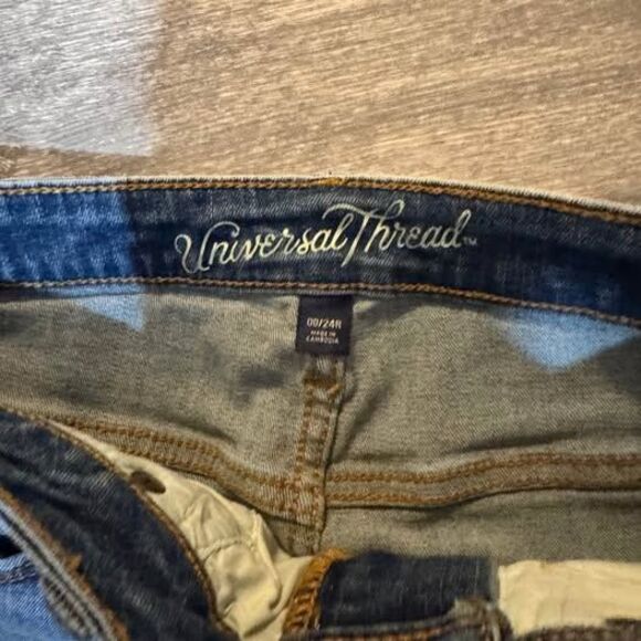 Size 00 Womens Skinny Jeans- Wild Fable/Universal Thread - Picture 3 of 4